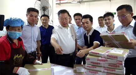 決勝脫貧攻堅(jiān) 市委書記易鵬飛深入我縣調(diào)研紙制品銷售產(chǎn)業(yè)